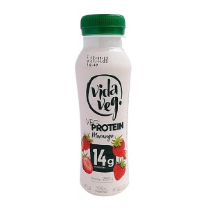 IOGURTE VEG PROTEIN MORANGO 250G – VIDA VEG