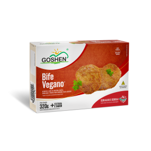 Bife Vegana de Soja 320g - Goshen